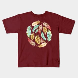 Feathers Design Kids T-Shirt